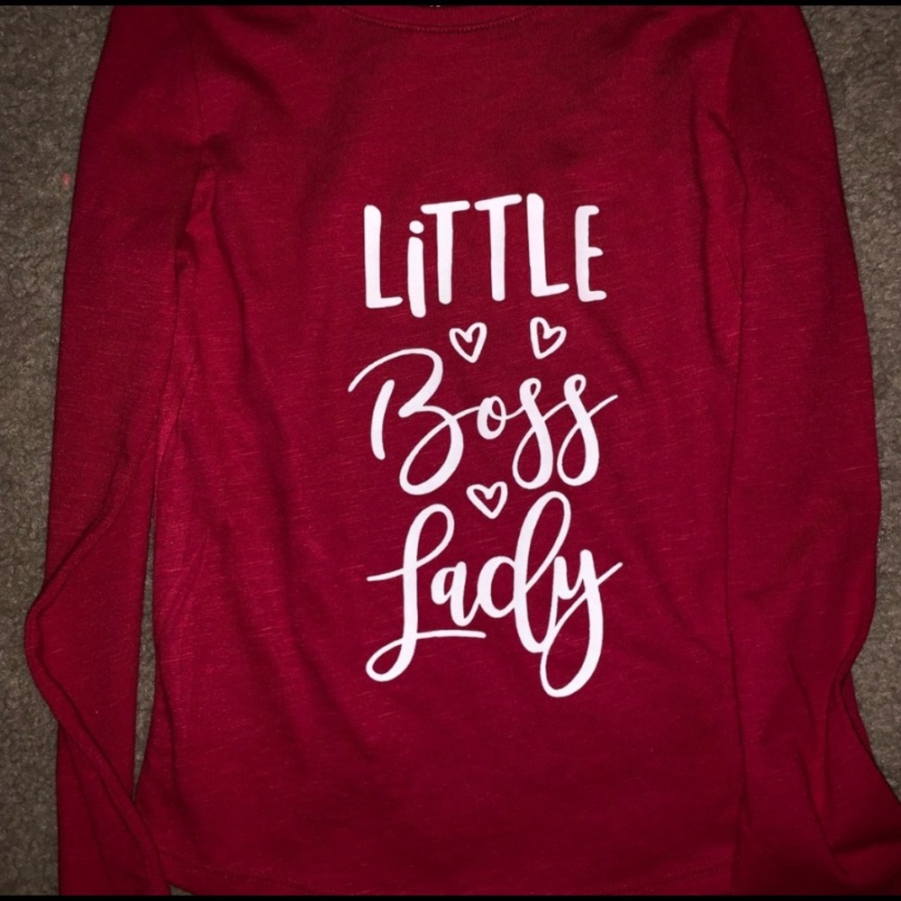 Little boss lady shirt